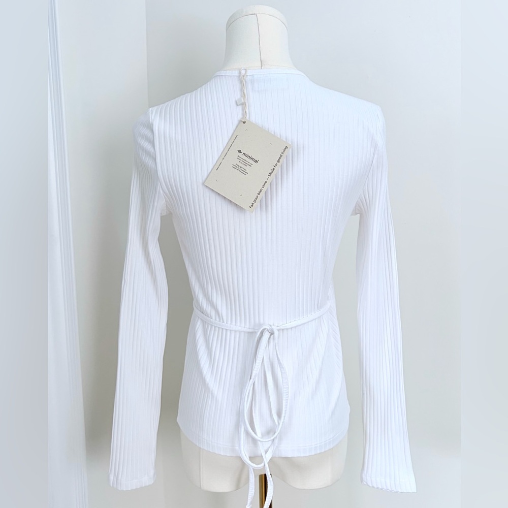 NWT Frank and Oak Wrap Top Size S - Picture 5 of 6